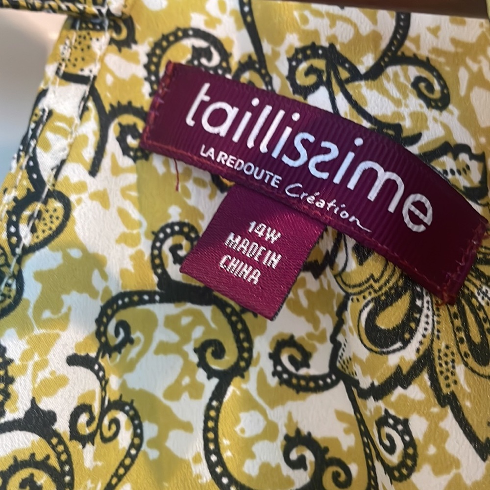 Taillissime Dress by La Redoute California in Yellow Black and White - Picture 2 of 4
